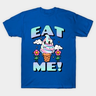 Trippy psychedelic ice cream cone T-Shirt